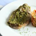 Agneau au pesto