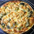 Quiche Saumon / Brocolis aux saveurs de badiane (anis étoilé)