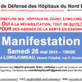 Manifestation à Longjumeau - Samedi 26 mai 2018 - 10H00