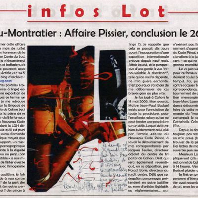 "Le Lot en Action" n°35, 27 mai 2011.