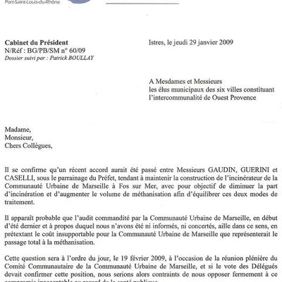 Fos sur Mer : Réunion Publique