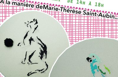 Vive la broderie ...