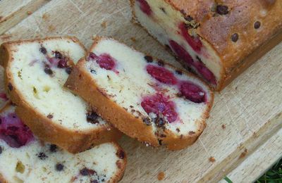 Un cake vraiment fabuleux chocolat / framboises (et retour sur l'Odyssea)