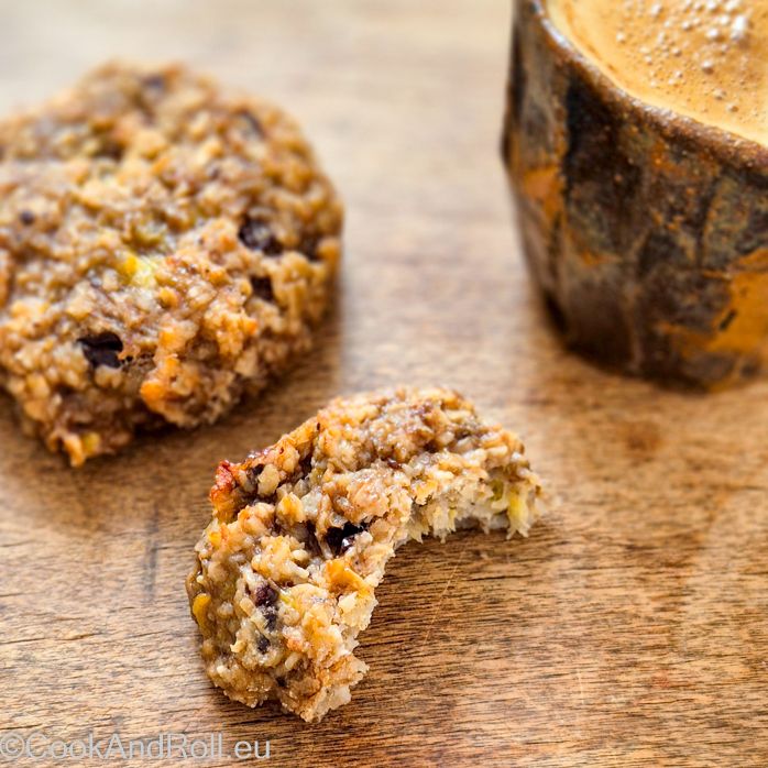 Cookies trois ingrédients - banane - avoine - peanut Butter