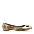 STella Radar/Metallic Snake Ballerina Pumps