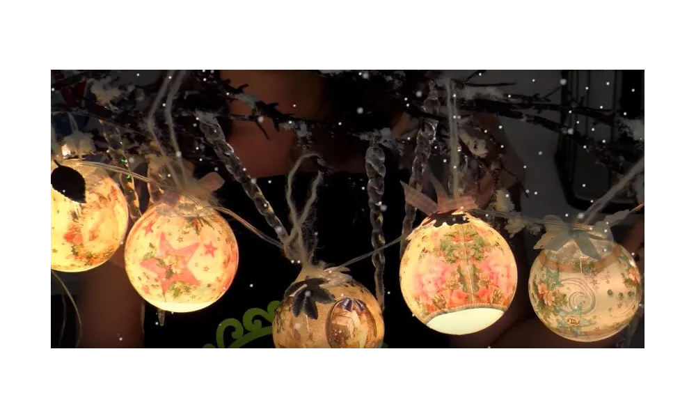 Vidéo explicative pour commencez vos boules de Noël 