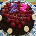 GATEAU D'ANNIVERSAIRE VEGAN