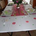 La table after St Valentin