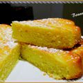 Gâteau au yaourt,polenta et citron 