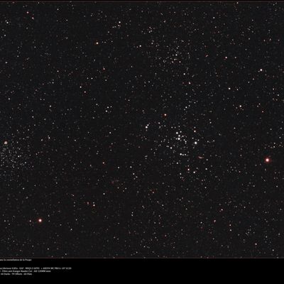 Objets du ciel profond dans la constellation de la Poupe