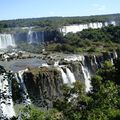 Les chutes de Iguazu coté Brésil