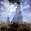 La Femme à l'ombrelle de Claude Monet