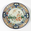 A Cornelius Pronk Arita porcelain Plate