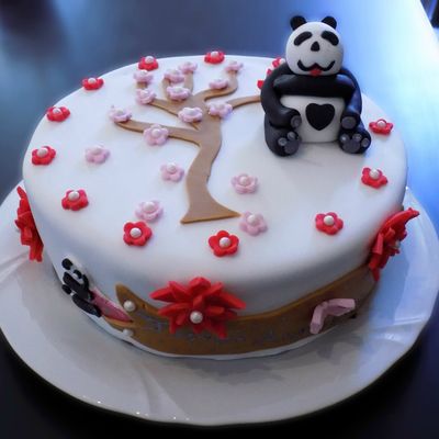 Gateau panda 