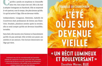 L'été où je suis devenue vieille, d'Isabelle de Courtivron