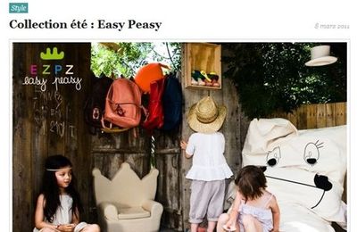 Easy Peasy sur Milk.fr