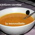 Soupe potiron et carottes