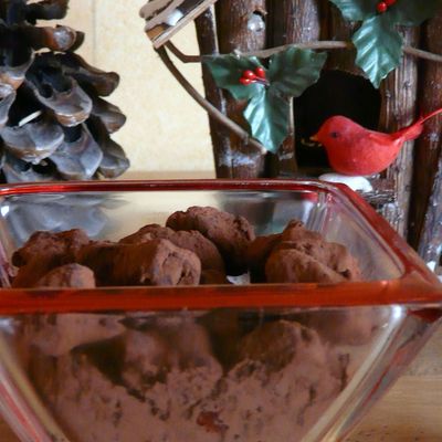 LA recette des truffes au chocolat
