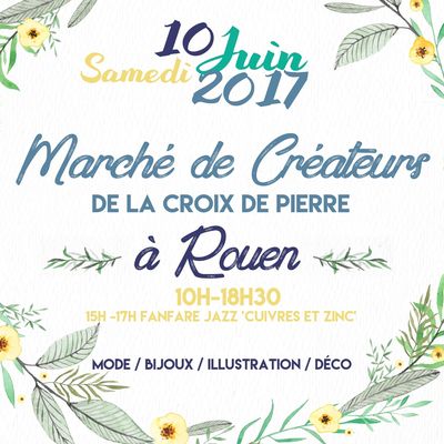 Menthe Poivrée au marché de Créateurs de la Croix de Pierre à Rouen!