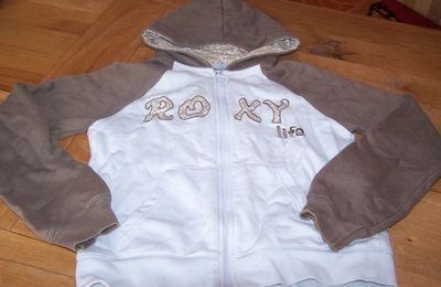 veste ROXY GIRL 14 ans : 20 euros