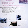 EXPOSITION A SAINT-PIERRE-EN-VAL DU 7 AU 15 NOVEMBRE 2015 Mémoire d'un petit village français.