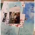 Atelier Page de Scrap : la page de Christine 