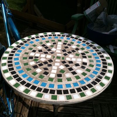 Rénovation d'une table d'extérieur