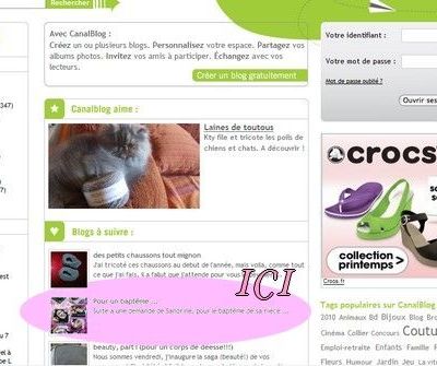 Encore mise à l'honneur ....