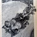 Bobsleigh suisse illustration ancienne sp21