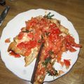 Bruschetta tomates et basilic...