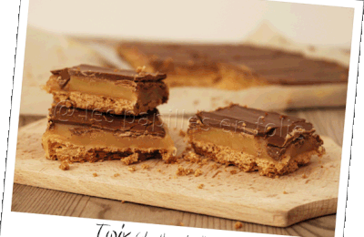 Twix maison (Shortbread Millionaire)