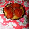 Tartelettes aux tomates cerises