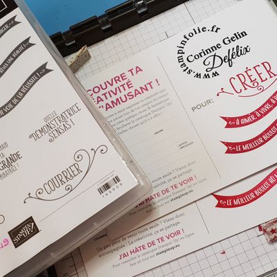 En préparation pour le salon