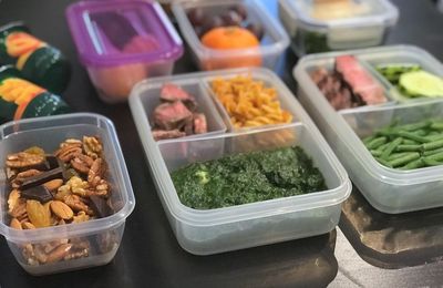 Le retour de la lunchbox et la mise en place du meal prep
