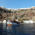 Croisière en voilier de Kos à Athènes via Santorin du 17 au 24 octobre 2015. 3. De Katapola sur l'île d'Amorgos à Santorin