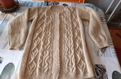 Ma veste est terminée ...