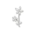 Diamond 'Flower' brooch