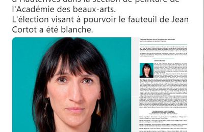 Catherine Meurisse, première dessinatrice de BD élue à l'Académie des Beaux-Arts