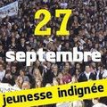 Jeunesse indignée ! Le 27 septembre 2011