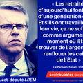 Réforme des retraites..réveillez-vous !..