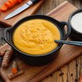 VELOUTE DE CAROTTES CURCUMA ET AMANDES