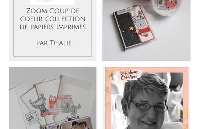 Coup de cœur collection papiers imprimés par Thalie ...