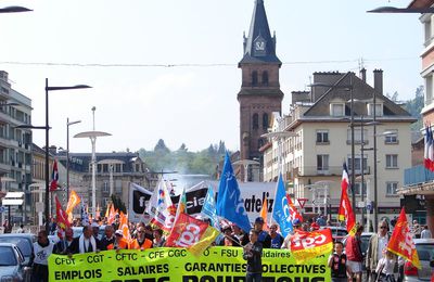 1er mai - Manifestation Vosgienne à St-Dié des Vosges