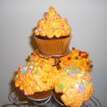 Cupcake chocolat orange