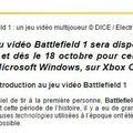 Prizee vous invite à retrouver son article sur Battlefield 1