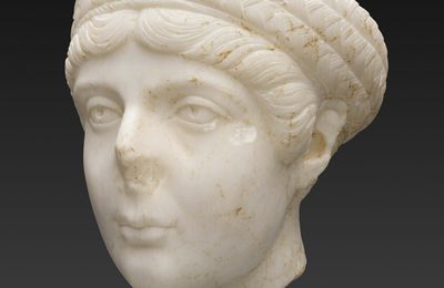 Portrait Head of a Young Woman, Roman, 130-40