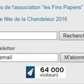 64000 visiteurs, MERCI !