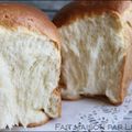 Pain de mie au tangzhong ou Hokkaïdo milk bread...