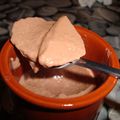 Crème pralinoise & chocolat à l'agar agar (TM21 par Pitchoune ou sans thermomix)