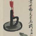 Qi Baishi (1864-1957), Mice and candlestick